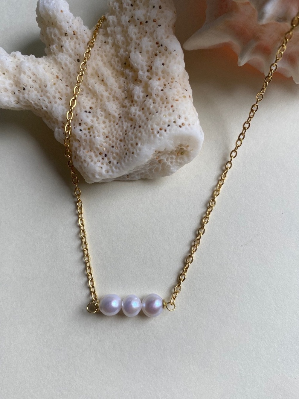 Handmade Freshwater Pearl Necklace
